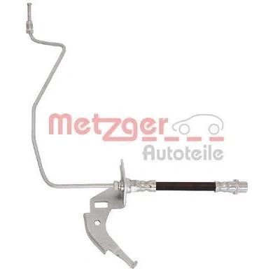 Bilde av METZGER 4119360 Bremseslange venstre bakaksel 235 M10 x 1 OPEL: Zafira A, Astra H Hatchback, Caravan