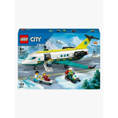 Bilde av LEGO City 60465 Luftambulansefly Byggesett Plast
