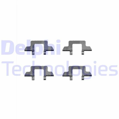 Bilde av DELPHI LX0341 Tibehørsett, skivebremse belegg