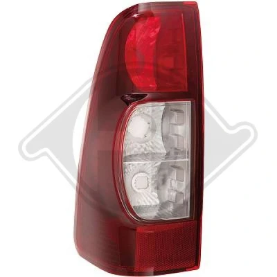 Bilde av DIEDERICHS 5403893 Baklykter venstre P21/5W, PY21W, W16W hvit, Rød, mørk uten pæreholder ISUZU: D Max 1 Pickup