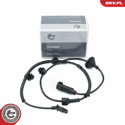 Bilde av ESEN SKV 06SKV499 ABS Sensor høyre bakaksel 2 910 23,5 svart Termoplast MITSUBISHI: ASX SUV, OUTLANDER 3
