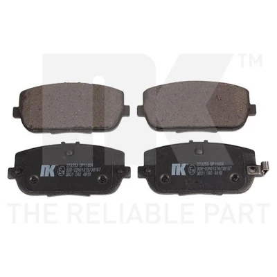 Bilde av Bremseklosser sett, Bakaksel, abarth 124 spider, fiat mazda mx 5 iii, iv, rf targa, 6000615057, N2Y32648Z, N2Y3264