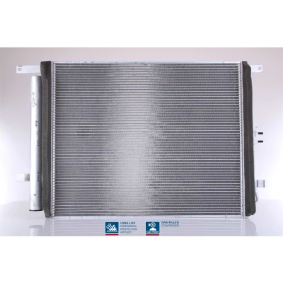 Bilde av NISSENS 940218 Kondensator med tørker Aluminium 504 R 134a KIA: SOUL 2