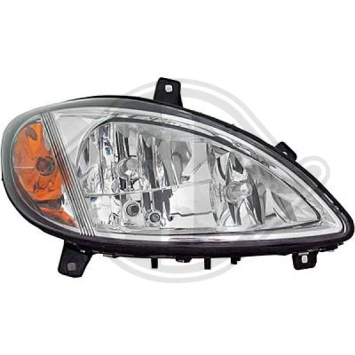 Bilde av DIEDERICHS Priority Parts 1666082 Frontlykter MERCEDES BENZ: Vito Mixto, Minibuss