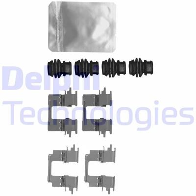 Bilde av DELPHI LX0624 Tibehørsett, skivebremse belegg MITSUBISHI: OUTLANDER 3, ASX SUV, MAZDA: 6 Stasjonsvogn, Sedan, CITROËN: C4 Aircross