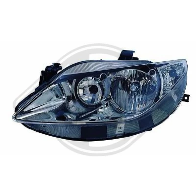 Bilde av DIEDERICHS Priority Parts Frontlykter venstre W5W, H7, H1 Halogen 7445081