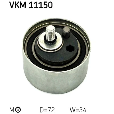 Bilde av SKF VKM 11150 Strammerull, tannrem med festemateriell AUDI: A4 B6 Sedan, B5 Avant, VOLKSWAGEN: Passat GP Stasjonsvogn