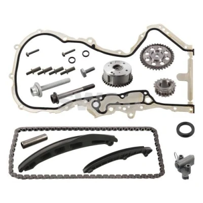 Bilde av SWAG 30 10 7994 Registerkjedesett Tannkjede, kjede lukket VOLKSWAGEN: Touran I, Eos, Golf 5, AUDI: A3 Sportback, Hatchback, SKODA: Octavia 2 Combi