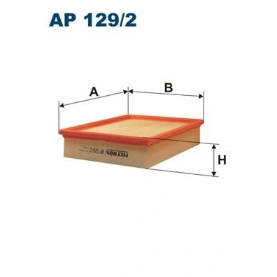 Bilde av FILTRON AP 129/2 Luftfilter 58 203 260 Filterinnsats