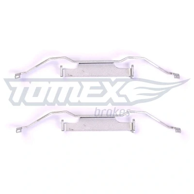 Bilde av TOMEX brakes TX 43 82 Tibehørsett, skivebremse belegg framaksel BMW: 5 Touring, 3 Sedan, Coupé, ALFA ROMEO: 159 Sportwagon, Brera