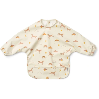 Bilde av LIEWOOD Merle Cape Smekke med Trykk, Dream/Ecru Tåteflasker &amp; Tilbehør Polyester