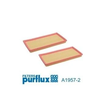 Bilde av PURFLUX A1957 2 Luftfilter 25 156 310 Filterinnsats MERCEDES BENZ: E Klasse T modell, Sedan, C modell