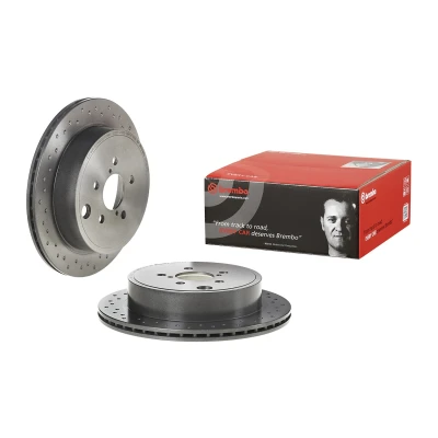 Bilde av BREMBO 09.C662.1X Bremseskiver 290 18 5 perforert / ventilert belagt SUBARU: Outback IV, Legacy 5, BRZ Coupé, TOYOTA: GT86 Coupé