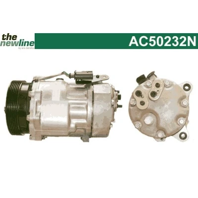 Bilde av The NewLine AC50232N Kompressor SD7V16 VOLKSWAGEN: Multivan 5 (7HM, Transporter 5, Caddy 3