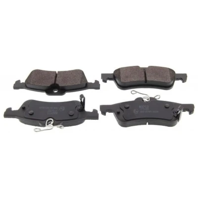 Bilde av MAPCO 6871 Bremseklosser bakaksel med akustisk slitasjevarsel antihyle blikk TOYOTA: Yaris II Hatchback, III Hatchback