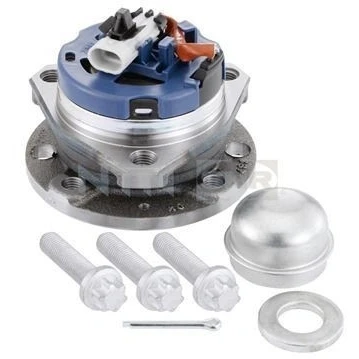 Bilde av SNR R153.32 Hjullagersett med gummifeste, integrert magnetisk senorring 120mm OPEL: Astra G Caravan, CC, Zafira A