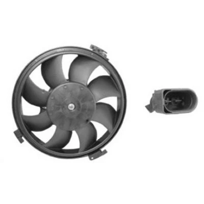 Bilde av VAN WEZEL 0315747 Kjølevifte 280 med elektromotor AUDI: A6 C5 Avant, A4 B5 A8 D2, VOLKSWAGEN: Passat GP Stasjonsvogn, Sedan