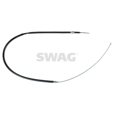 Bilde av SWAG 32 92 2962 Bremsekabel bakre venstre, høyre bak 1691 Skivebrems AUDI: A3 Hatchback, VOLKSWAGEN: Golf 4, 4 Variant, SKODA: Octavia 1 Combi
