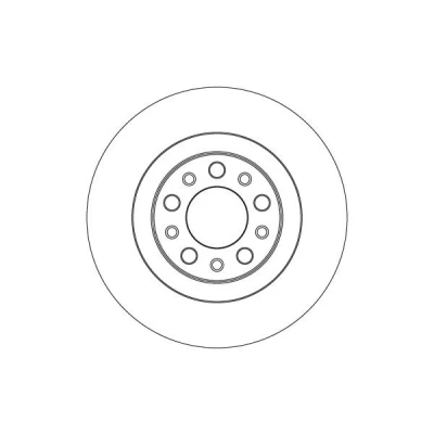Bilde av TRW Bremseskive JEEP: Renegade SUV, Compass 305mm 12mm 5 110mm fullt ut spraylakkert DF3986 0000052104245,52104245 Bremseskiver, Skivebremser