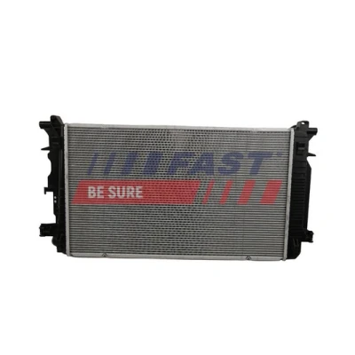 Bilde av FAST FT55534 Radiator Aluminium 680 396 26 uten ramme Kjøleribber loddet MERCEDES BENZ: Sprinter 3.5 T Minibuss, VOLKSWAGEN: Crafter 30 35 Minibuss