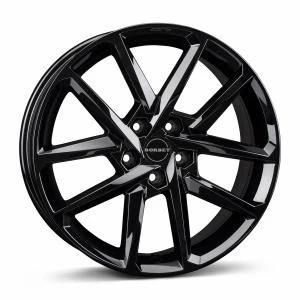 Bilde av BORBET N Black Glossy 7.5x18 5/112 ET49 B66.6