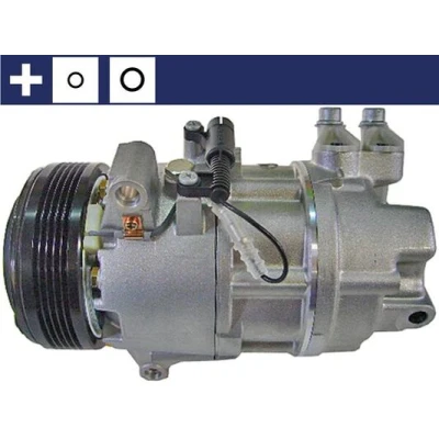 Bilde av MAHLE ORIGINAL ACP 811 000S Kompressor CSV613C 12 PAG 46 R 134a med tetningsring BMW: 3 Sedan