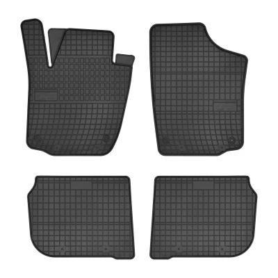 Bilde av FROGUM 0364 Gulvmatte sett gummi foran og bak 4 svart Skreddersydd SKODA: Rapid Spaceback