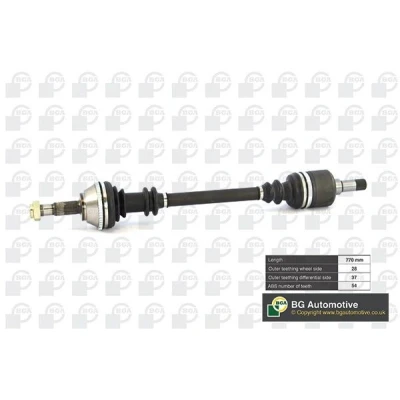 Bilde av BGA DS6710LA Drivaksel framaksel venstre 770, 770 FIAT: Ducato II Flatvogn lastebil/Chassis