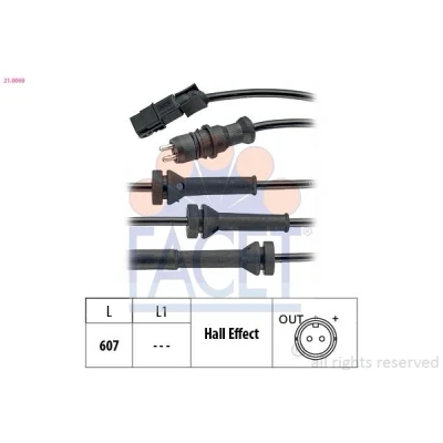 Bilde av ABS sensor FACET 21.0069