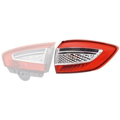 Bilde av HELLA 9EL 354 997 101 Baklykter høyre ytre del LED, PY21W med lyspære, uten pæreholder FORD: MONDEO 4 Turnier
