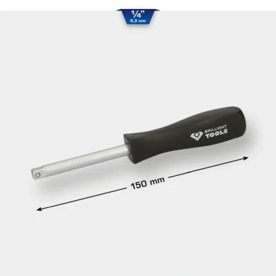 Bilde av KS TOOLS BT020901 Firkantet stikkhåndtak 150 6,3 (1/4&quot;) firkant