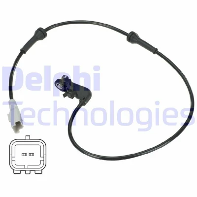 Bilde av DELPHI SS20345 ABS sensor aktiv 795 PEUGEOT: 307 SW, Stasjonsvogn