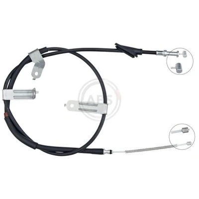 Bilde av Kabel, parkeringsbremse, Bakre venstre, subaru impreza halvkombi, sedan, 26051FG010