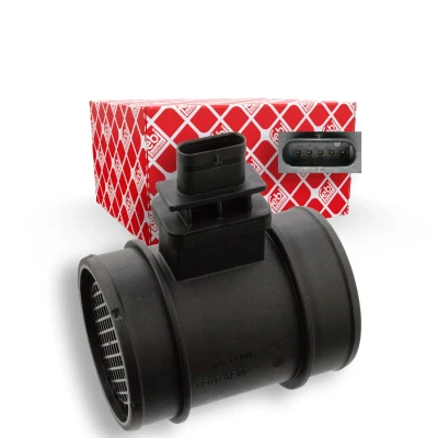 Bilde av FEBI BILSTEIN 105777 Luftmengdemåler med kapsling OPEL: Zafira B, Astra H Hatchback, Corsa D Hatchback