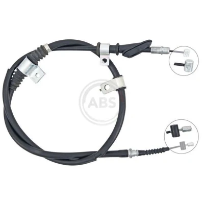 Bilde av A.B.S. K14208 Bremsekabel 1428 Skivebrems for høyre/venstre ratt
