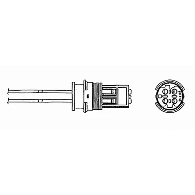 Bilde av NGK 0069 Lambdasonde oppvarmet 4 BMW: 3 Sedan, 1 Hatchback, Touring