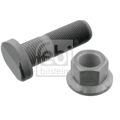 Bilde av FEBI BILSTEIN 49024 Hjulbolt M22 x 1,5 80 10.9 med mutter Sink lamell belagt