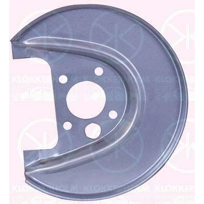 Bilde av Bremseskjold, Venstre bakaksel, audi,seat,skoda,vw, 1J0 615 611D, 1J0615611D