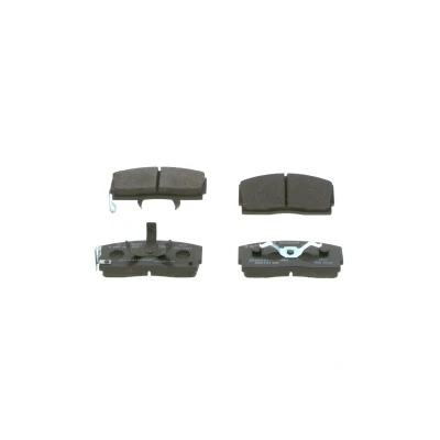 Bilde av BOSCH 0 986 493 390 Bremseklosser Low Metallic med integrert slitasjesensor kolbleklips