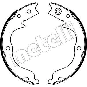 Bilde av Bremsesko sett, parkeringsbremse METELLI 53 0268