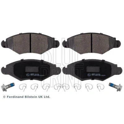 Bilde av BLUE PRINT ADP154217 Bremseklosser framaksel med festemateriell PEUGEOT: 206 Hatchback, SW