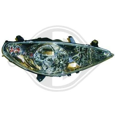 Bilde av DIEDERICHS Priority Parts 4234082 Frontlykter PEUGEOT: 307 Stasjonsvogn, CC, Hatchback
