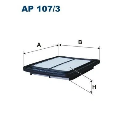 Bilde av FILTRON AP 107/3 Luftfilter 30 178,5 234 Filterinnsats HYUNDAI: i10 I