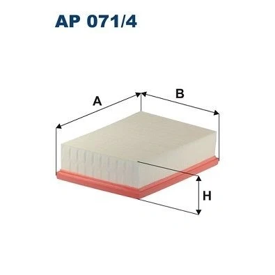 Bilde av FILTRON AP 071/4 Luftfilter 57,5 161,5 231 Filterinnsats OPEL: Mokka / X, CHEVROLET: Trax