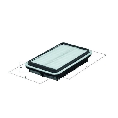 Bilde av MAHLE ORIGINAL LX 1588 Luftfilter 41,5 138 236,0, 236,0 Filterinnsats