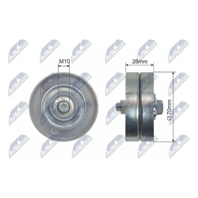 Bilde av Strammerull, kilerem, bmw 3 [e46], 5 [e39], touring 2 248 562, 354 036, 2248562, 2354036, 64 55 6