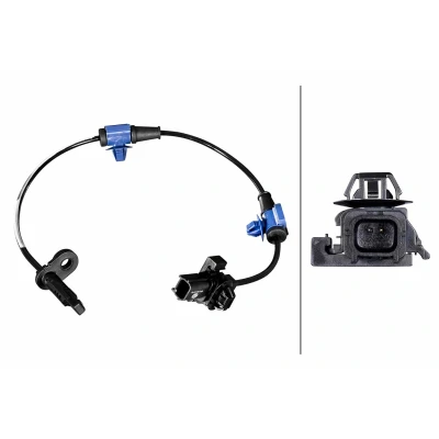 Bilde av HELLA 6PU 358 217 551 ABS Sensor med klammer Hall prinsipp 2 498