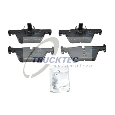 Bilde av TRUCKTEC AUTOMOTIVE 08.34.155 Bremseklosser bakaksel klargjort for slitasjeindikator BMW: 3 Sedan, Touring, 1 Hatchback