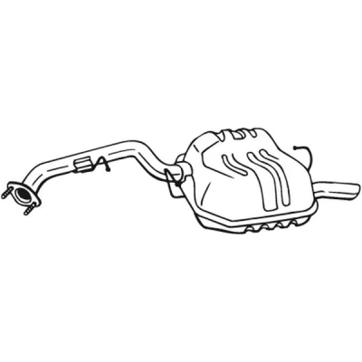 Bilde av sluttlyddemper, mazda 5, RFJ140100E, RFJ940100A