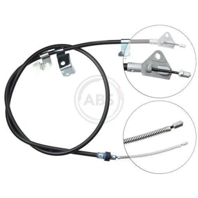 Bilde av A.B.S. K19457 Bremsekabel 1582 Trommelbrems for høyre/venstre ratt TOYOTA: Yaris I Hatchback